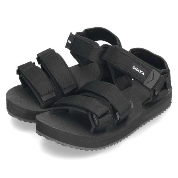 シャカ サンダル レディース ネオバンジー GE スポーツサンダル 軽量 NEO BUNGY GE SK-284 ブラック グレー トープ リネン 黒 スポサン 靴 SHAKA