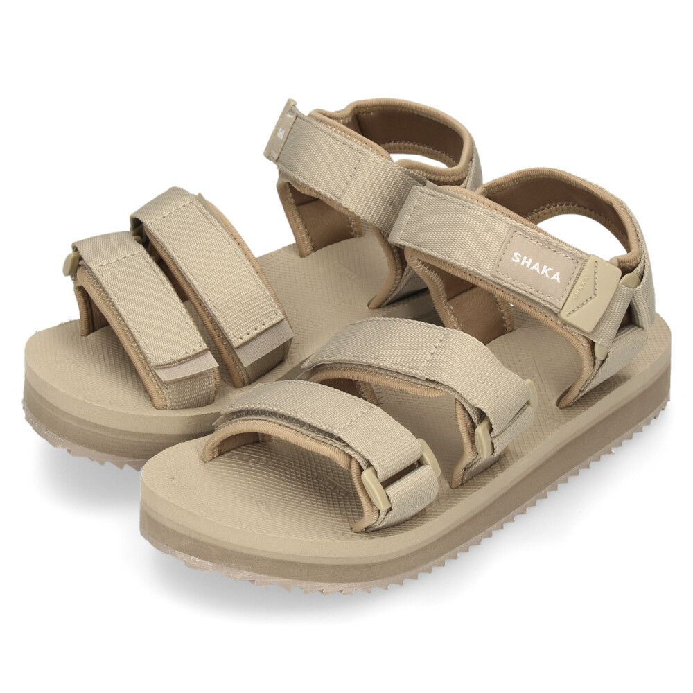 シャカ サンダル レディース ネオバンジー GE スポーツサンダル 軽量 NEO BUNGY GE SK-284 ブラック グレー トープ リネン 黒 スポサン 靴 SHAKA