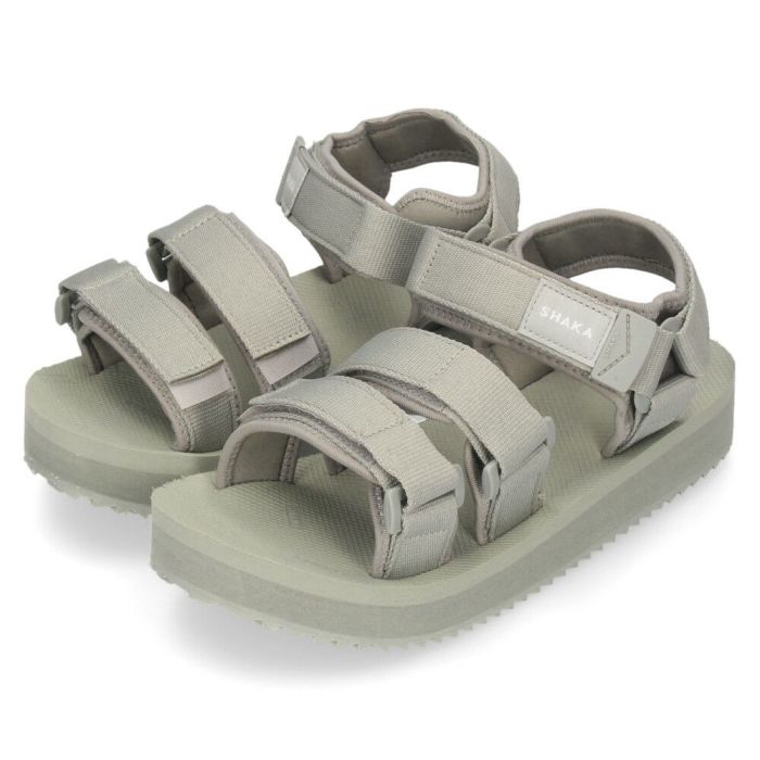 シャカ サンダル レディース ネオバンジー GE スポーツサンダル 軽量 NEO BUNGY GE SK-284 ブラック グレー トープ リネン 黒 スポサン 靴 SHAKA