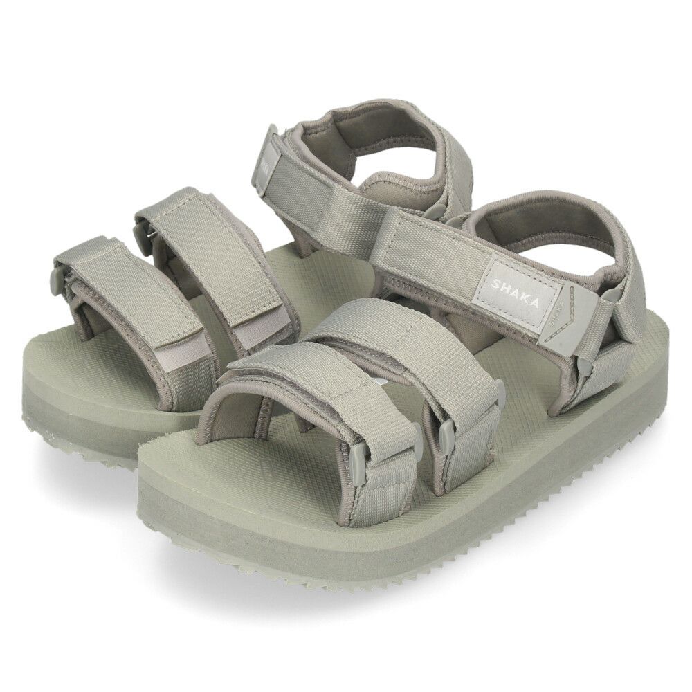 シャカ サンダル レディース ネオバンジー GE スポーツサンダル 軽量 NEO BUNGY GE SK-284 ブラック グレー トープ リネン 黒 スポサン 靴 SHAKA