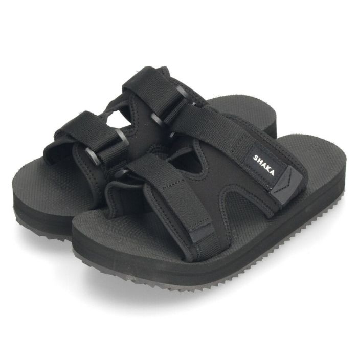 シャカ サンダル レディース チルアウト GE スポーツサンダル 軽量 CHILL OUT GE SK-285 ブラック トープ 黒 スライドサンダル 靴 SHAKA