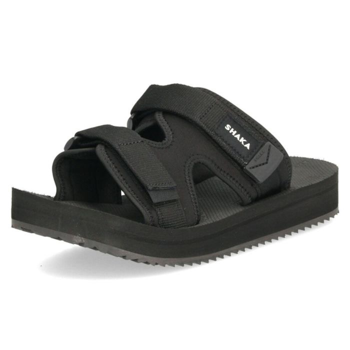 シャカ サンダル レディース チルアウト GE スポーツサンダル 軽量 CHILL OUT GE SK-285 ブラック トープ 黒 スライドサンダル 靴 SHAKA