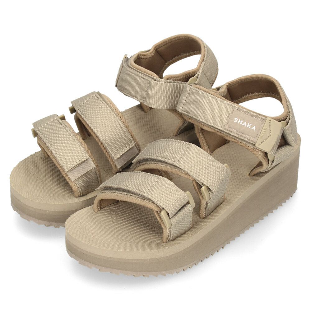 シャカ サンダル レディース ネオバンジー プラットフォーム GE スポーツサンダル 厚底 NEO BUNGY PLATFORM GE SK-286 ブラック トープ 黒 スポサン 靴 SHAKA