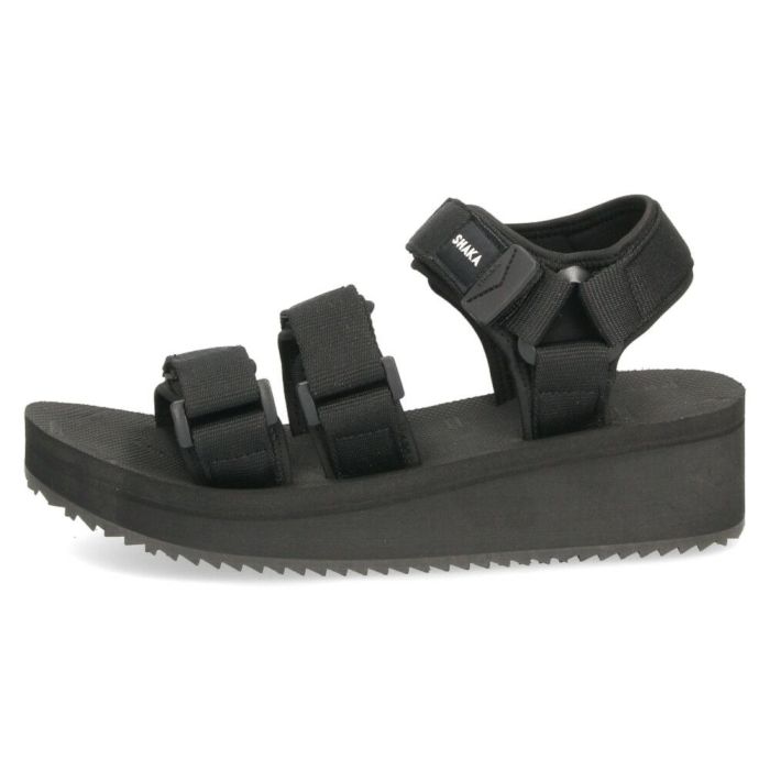 シャカ サンダル レディース ネオバンジー プラットフォーム GE スポーツサンダル 厚底 NEO BUNGY PLATFORM GE SK-286 ブラック トープ 黒 スポサン 靴 SHAKA