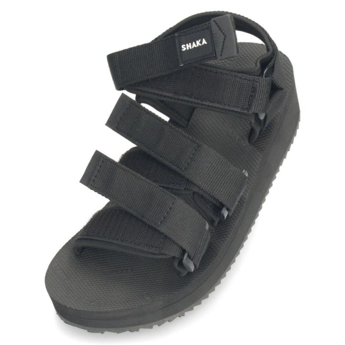 シャカ サンダル レディース ネオバンジー プラットフォーム GE スポーツサンダル 厚底 NEO BUNGY PLATFORM GE SK-286 ブラック トープ 黒 スポサン 靴 SHAKA