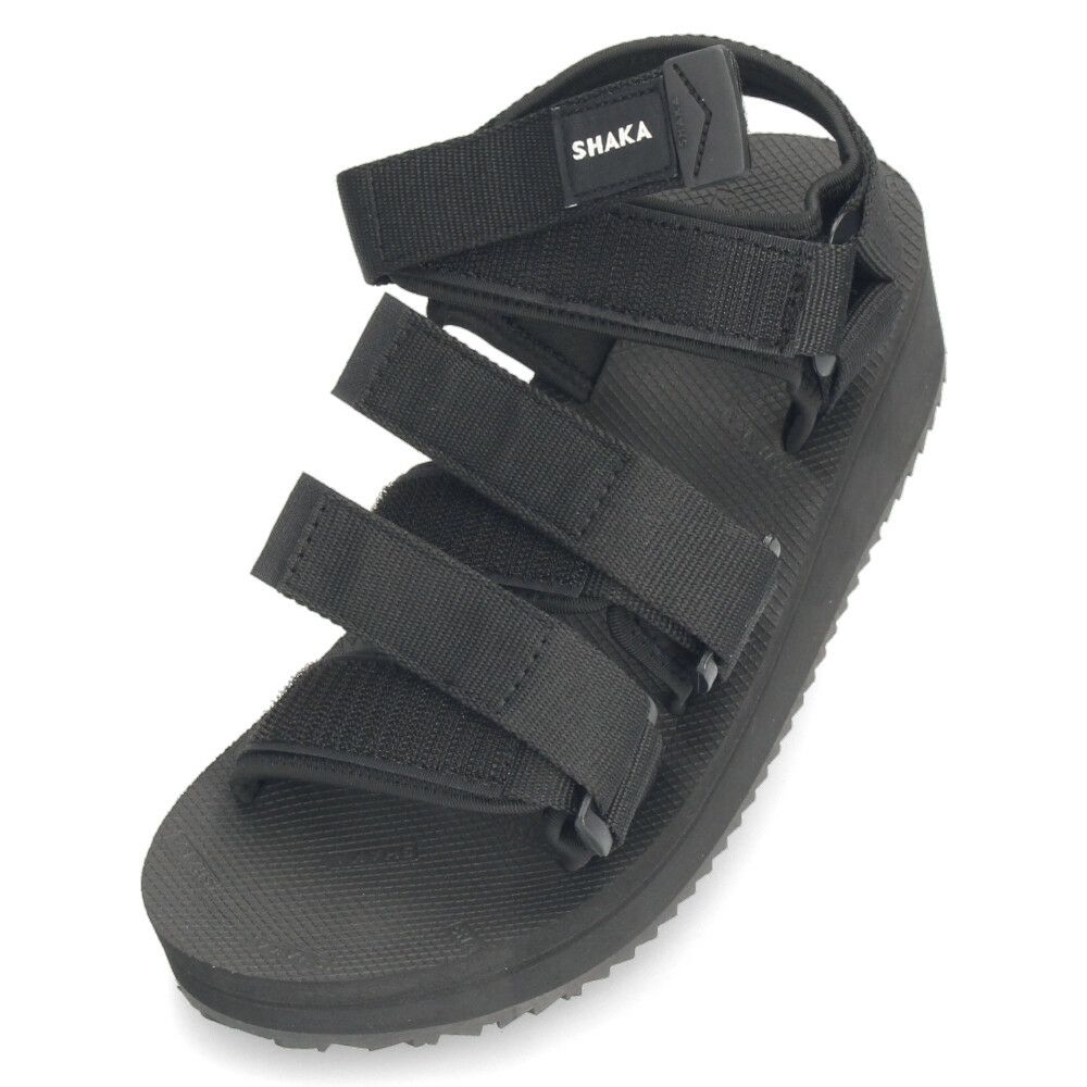 シャカ サンダル レディース ネオバンジー プラットフォーム GE スポーツサンダル 厚底 NEO BUNGY PLATFORM GE SK-286 ブラック トープ 黒 スポサン 靴 SHAKA