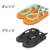 チャムス サンダル メンズ レディース 1025 チャムスリテイナーサンダル CHUMS 歩きやすい 滑りにくい 黒 ブラック オレンジ