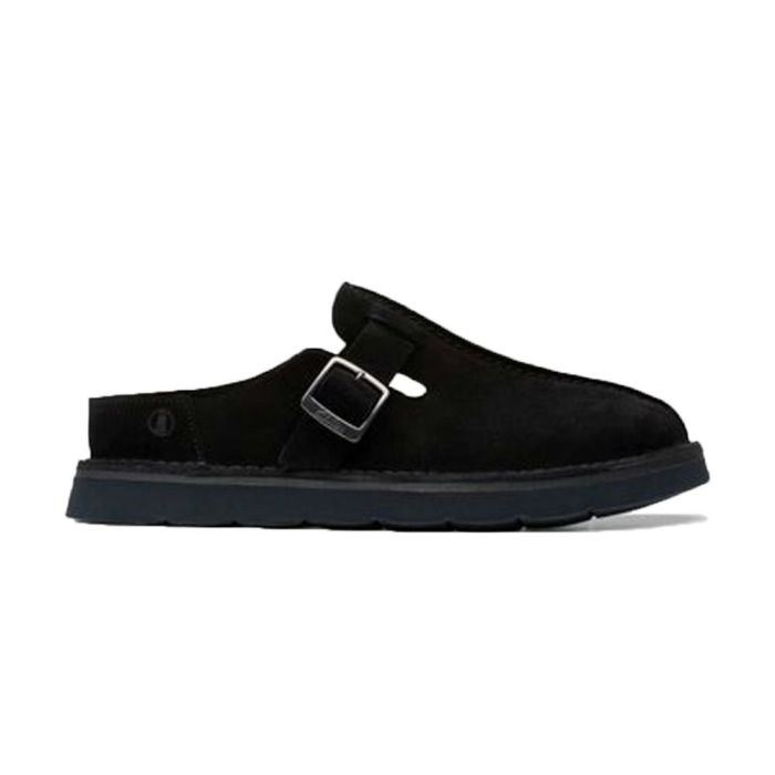 クラークス レザーサンダル メンズ 26180879 26180881 ソルスブリーミュール シューズ CLARKS スエード 黒 ブラック ブラウン 普段履き