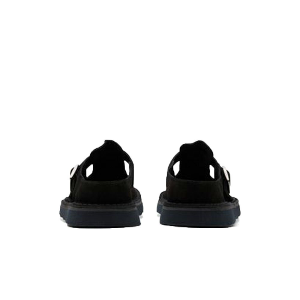 クラークス レザーサンダル メンズ 26180879 26180881 ソルスブリーミュール シューズ CLARKS スエード 黒 ブラック ブラウン 普段履き