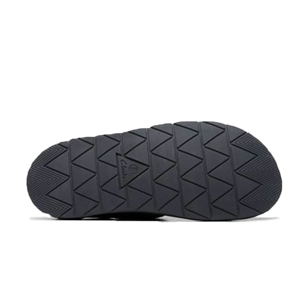 クラークス レザーサンダル メンズ 26180879 26180881 ソルスブリーミュール シューズ CLARKS スエード 黒 ブラック ブラウン 普段履き