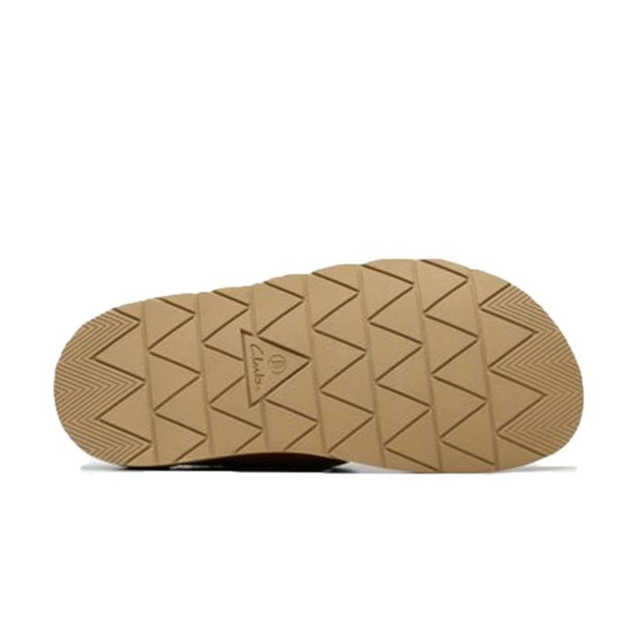 クラークス レザーサンダル メンズ 26180879 26180881 ソルスブリーミュール シューズ CLARKS スエード 黒 ブラック ブラウン 普段履き