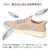 スニーカー レディース スリッポン 軽量 歩きやすい 疲れない 厚底 おしゃれ 靴 楽すぽっ ブラック ピンクベージュ 黒 パレード Parade 91301