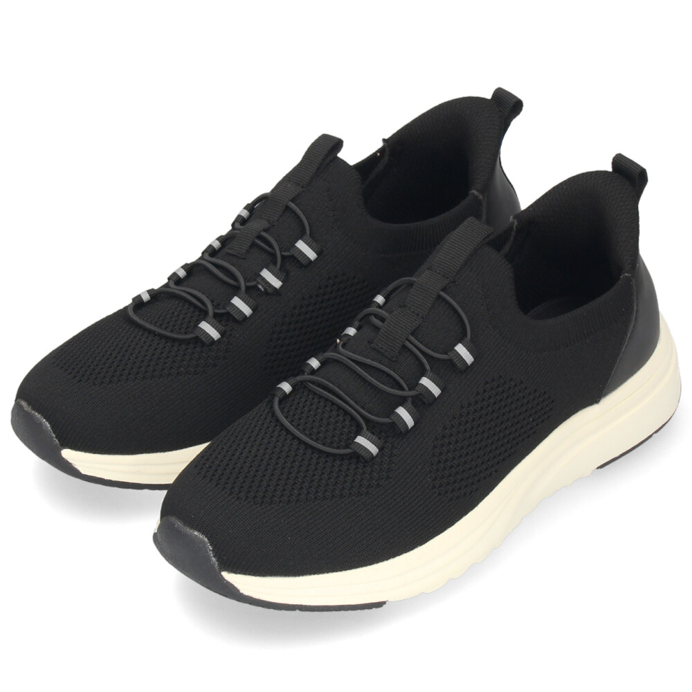 スニーカー レディース スリッポン 軽量 歩きやすい 疲れない 厚底 おしゃれ 靴 楽すぽっ ブラック ピンクベージュ 黒 パレード Parade 91301