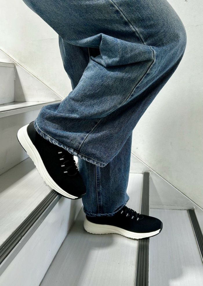 スニーカー レディース スリッポン 軽量 歩きやすい 疲れない 厚底 おしゃれ 靴 楽すぽっ ブラック ピンクベージュ 黒 パレード Parade 91301