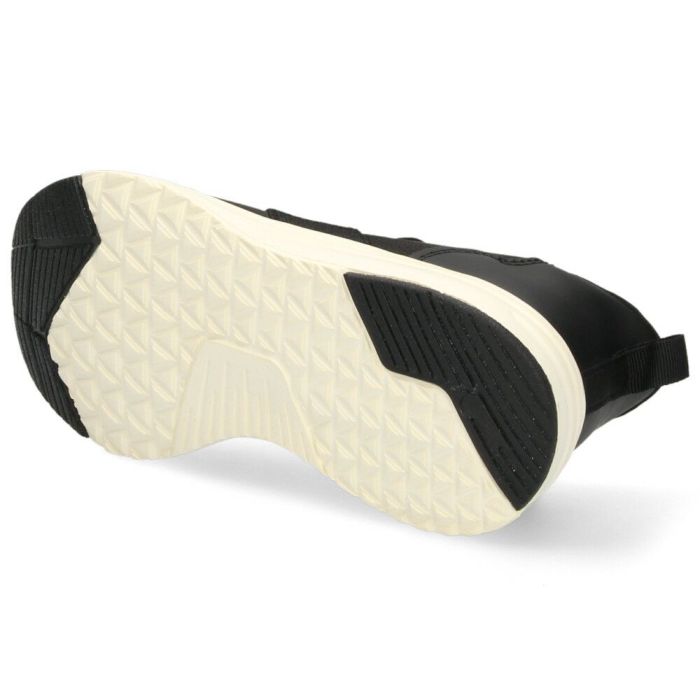 スリッポン レディース 手を使わず履ける クロスベルト スニーカー 黒 ブラック 軽い ハンズフリー パレード Parade 楽すぽっ 91302