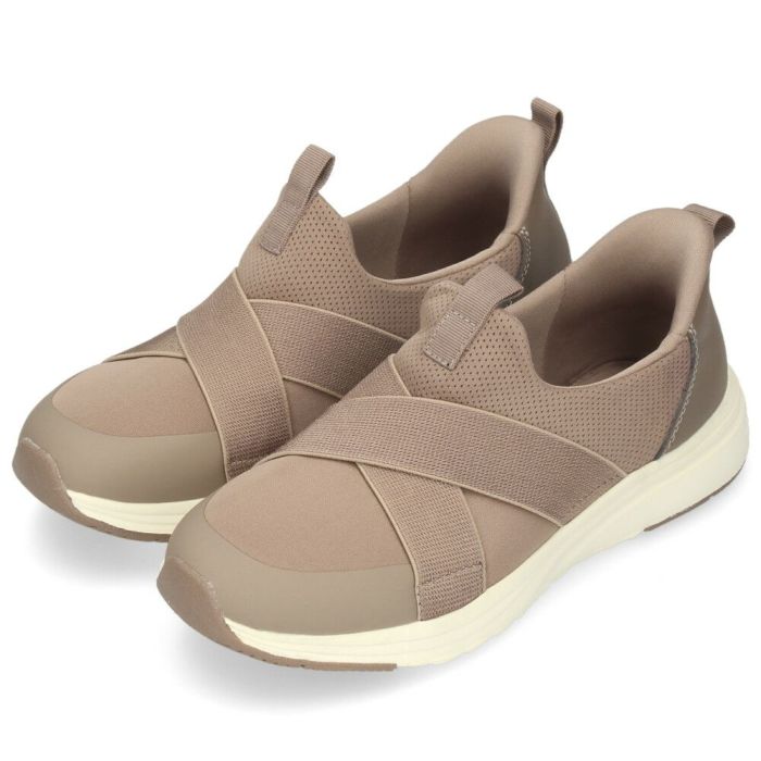 スリッポン レディース 手を使わず履ける クロスベルト スニーカー 黒 ブラック 軽い ハンズフリー パレード Parade 楽すぽっ 91302