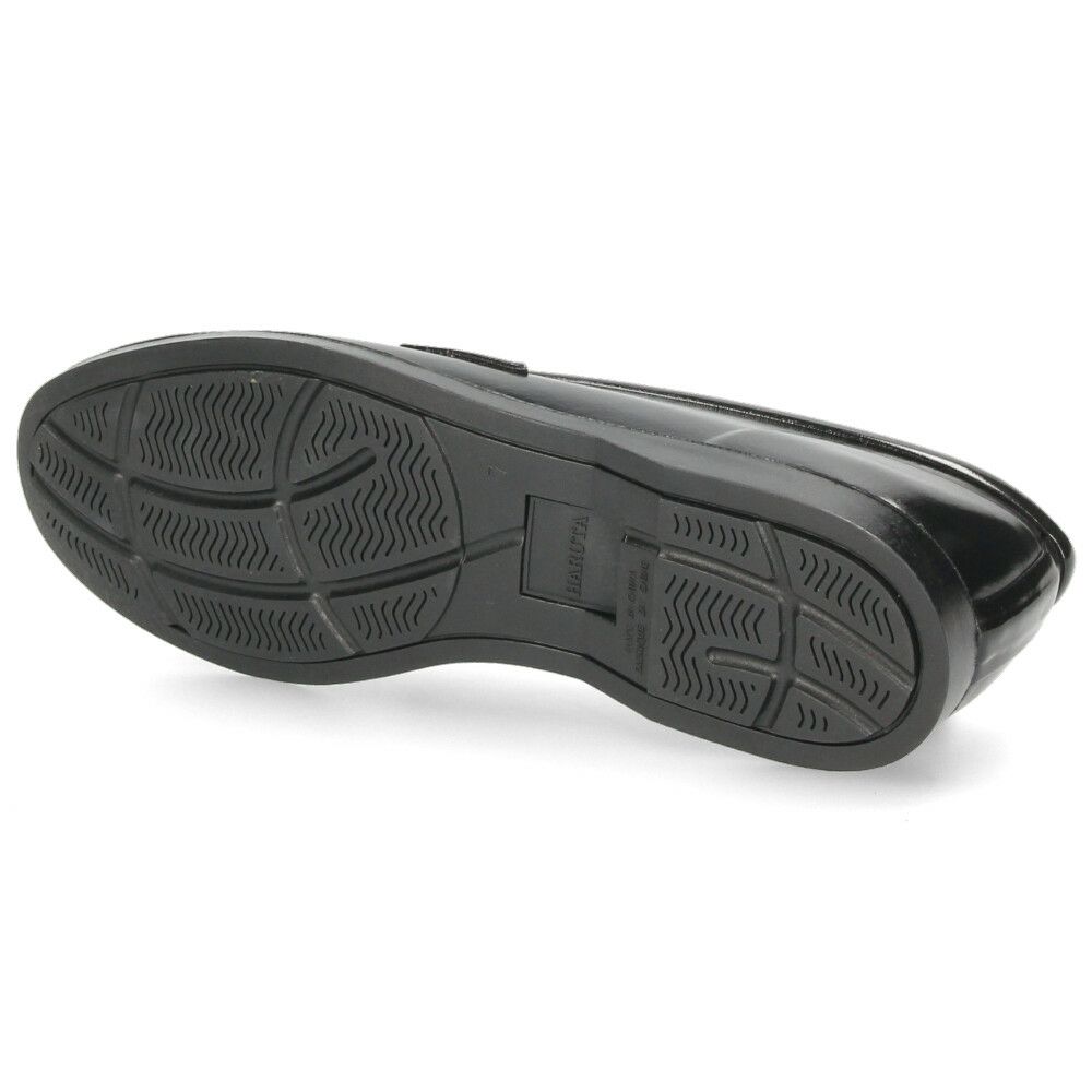 ハルタ ローファー レディース レインシューズ 雨の日 靴 おしゃれ 通勤 通学 学生 コインローファー 防水 ラバー ブラック ホワイト CK100 HARUTA　