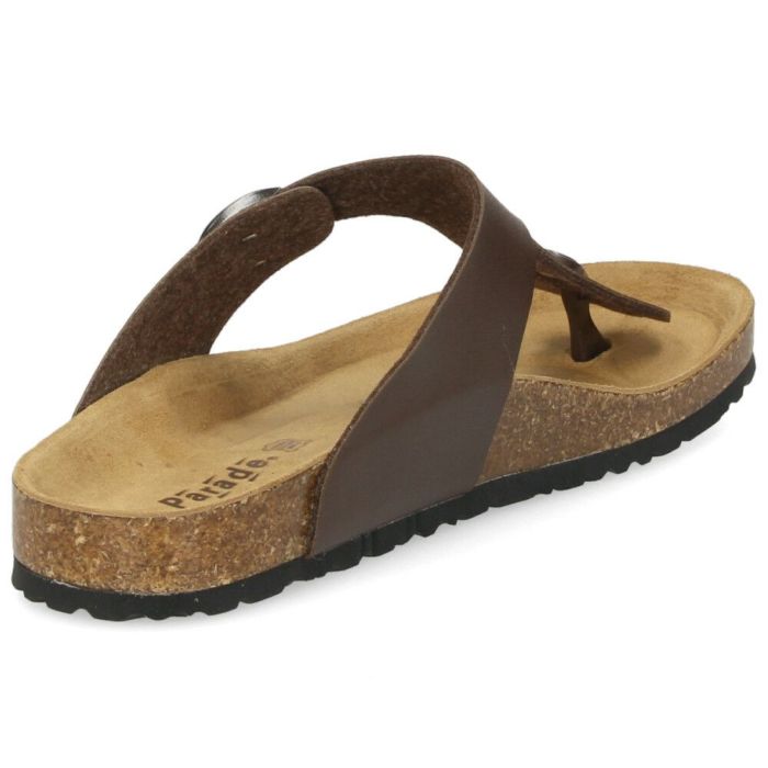 メンズ サンダル カジュアル トングサンダル おしゃれ シンプル 定番 フットベッド コンフォート ブラック ブラウン 黒 茶色 2215 パレード Parade