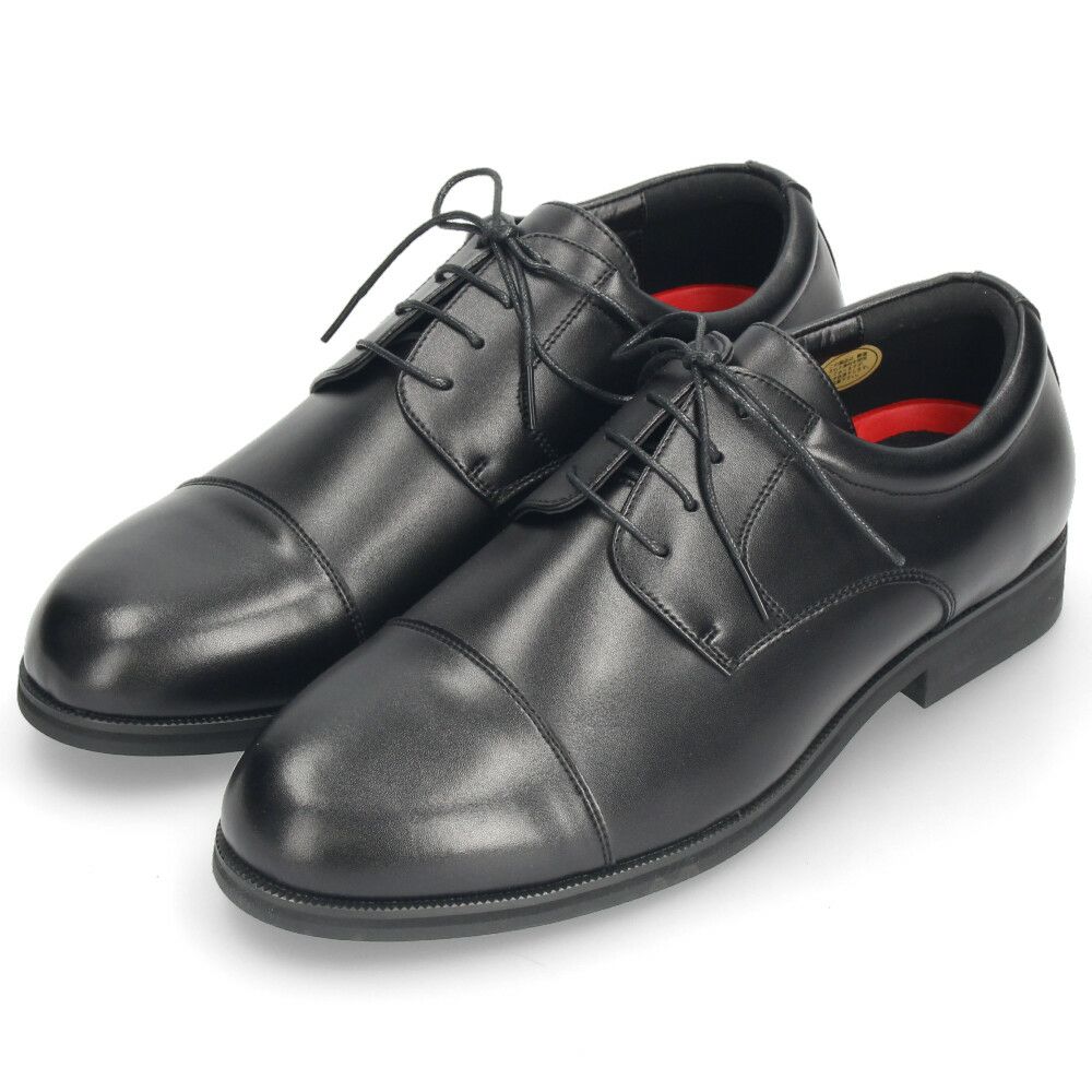 ビジネスシューズ 幅広 6E ウォーカブル メンズ 革靴 紳士靴 WALKABLE 2091 2092 2093 大きいサイズ 通勤 リクルート プレーントゥ ラウンドトゥ ストレートチップ ローファー ブラック 外羽根