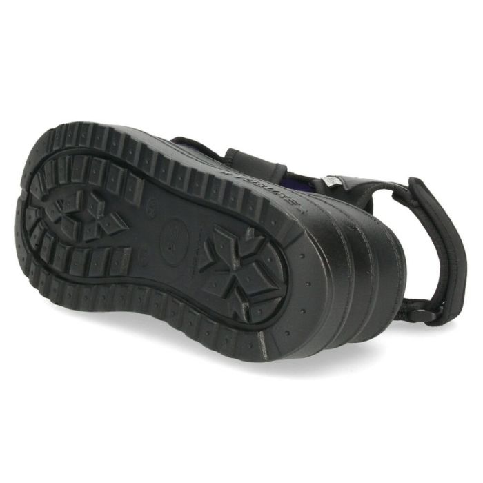 ヨースケ 厚底サンダル レディース ブラック 黒 スポーツサンダル ベルクロ スポサン YOSUKE 2710021