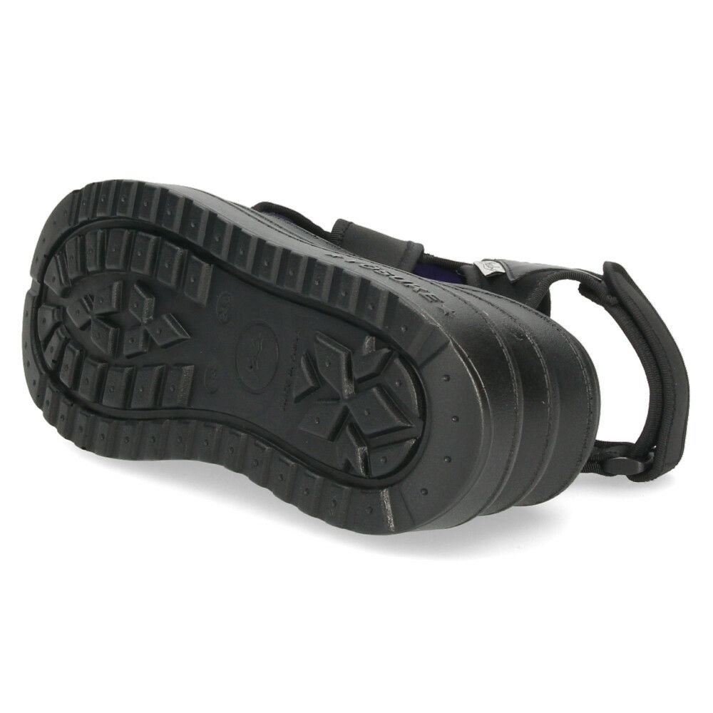 ヨースケ 厚底サンダル レディース ブラック 黒 スポーツサンダル ベルクロ スポサン YOSUKE 2710021