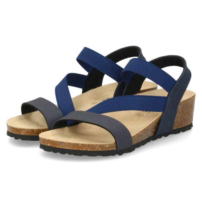 サンダル レディース おしゃれ ウェッジソール ヒール 5cm 疲れない 歩きやすい カジュアル ストラップサンダル ベージュ ネイビー 1476 パレード Parade