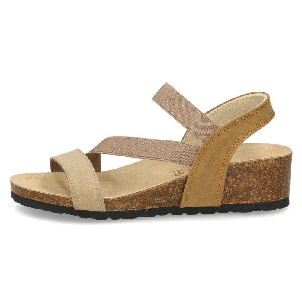 サンダル レディース おしゃれ ウェッジソール ヒール 5cm 疲れない 歩きやすい カジュアル ストラップサンダル ベージュ ネイビー 1476 パレード Parade