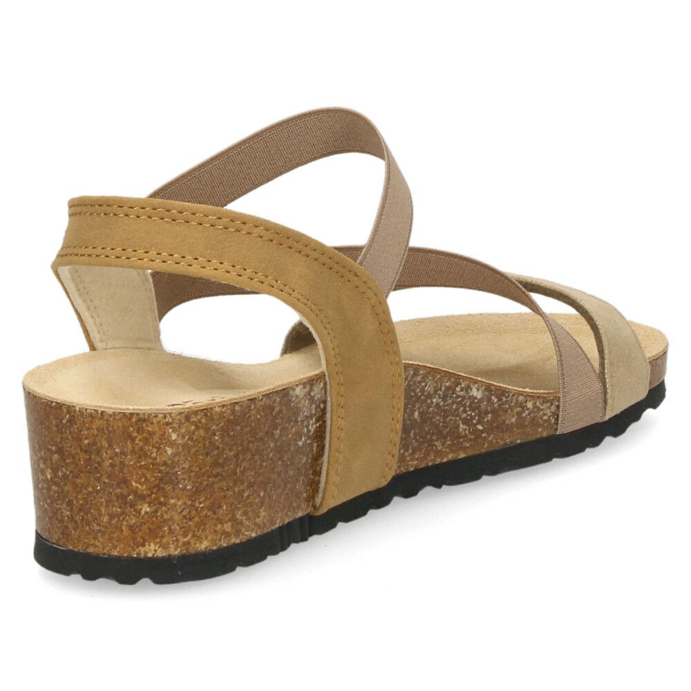 サンダル レディース おしゃれ ウェッジソール ヒール 5cm 疲れない 歩きやすい カジュアル ストラップサンダル ベージュ ネイビー 1476 パレード Parade