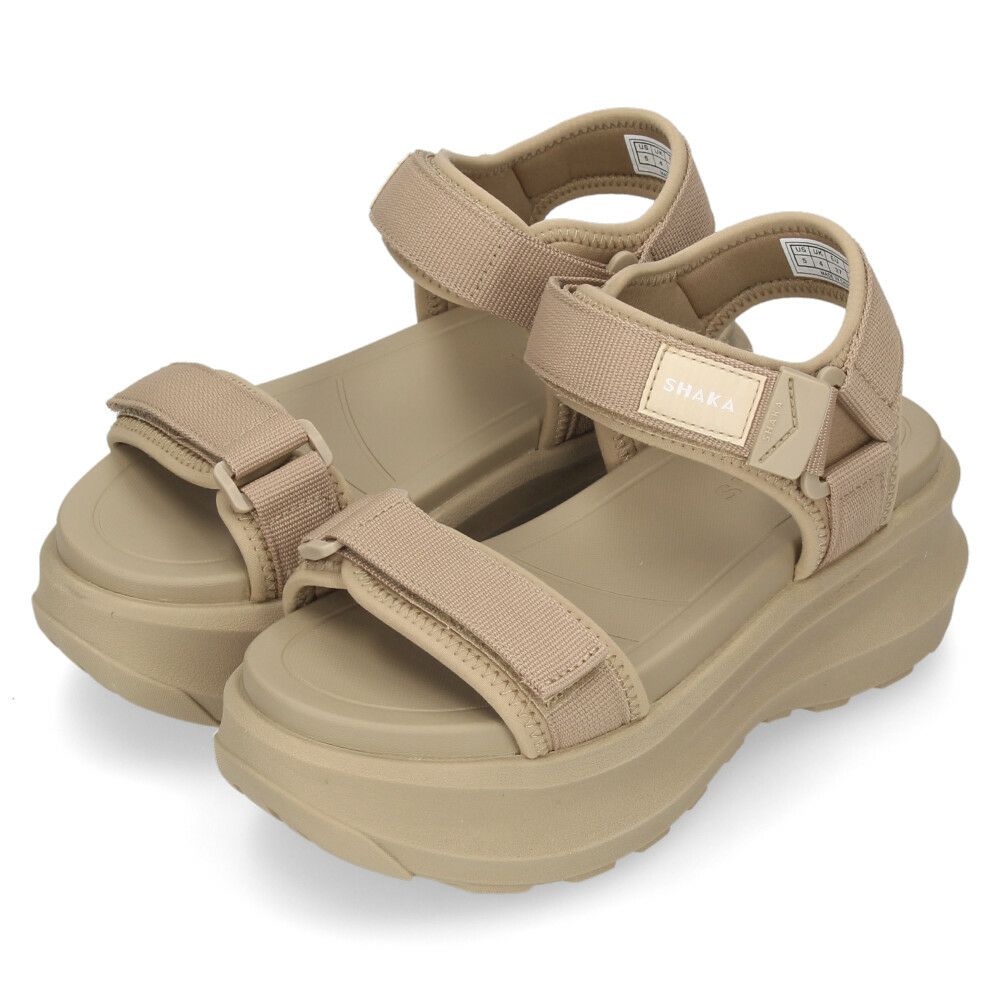 シャカ 厚底サンダル レディース SK-323 SHAKA ストラップ カジュアル スポーツ サンダル アウトドア スポサン おしゃれ