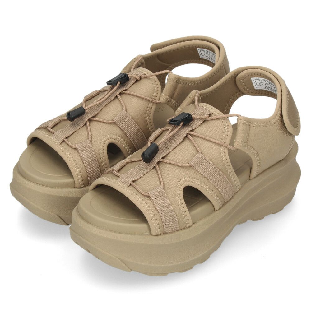 シャカ サンダル レディース 厚底 SHAKA SK-322 スポサン スポーティ カジュアル 厚底サンダル スニーカー コードサンダル ゴム紐 おしゃれ