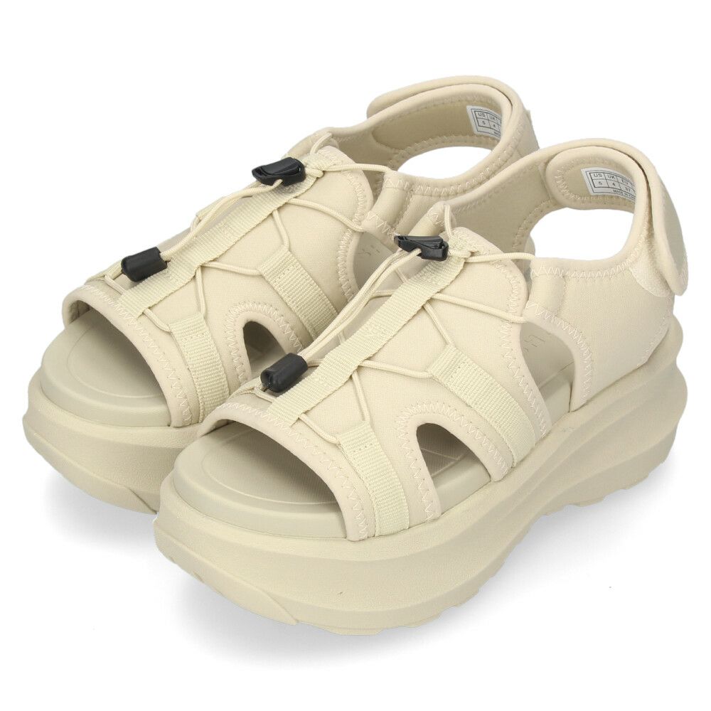 シャカ サンダル レディース 厚底 SHAKA SK-322 スポサン スポーティ カジュアル 厚底サンダル スニーカー コードサンダル ゴム紐 おしゃれ