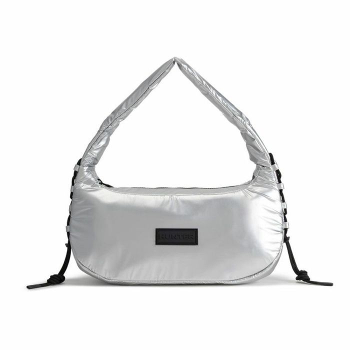 ハンター バッグ レディース メンズ トラベル ホーボー シリング HUNTER 3932 軽量 耐久性 黒 ブラック シルバー シンプル カジュアル