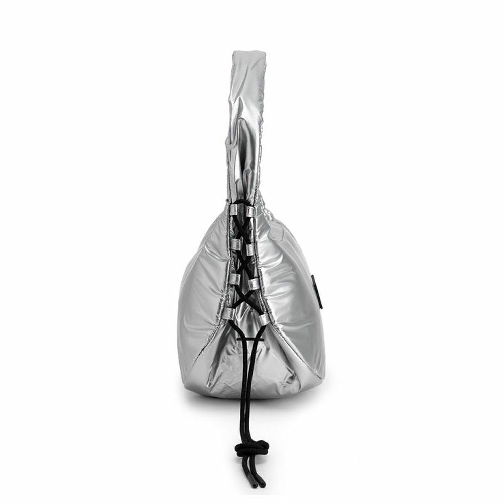 ハンター バッグ レディース メンズ トラベル ホーボー シリング HUNTER 3932 軽量 耐久性 黒 ブラック シルバー シンプル カジュアル