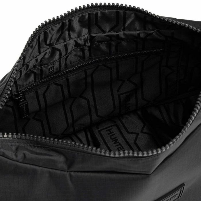 ハンター バッグ レディース メンズ トラベル ホーボー シリング HUNTER 3932 軽量 耐久性 黒 ブラック シルバー シンプル カジュアル