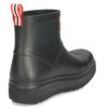ハンター レインブーツ レディース メンズ ショートブーツ 黒 ユニセックス プレイ モールデット ブーツ UFS7105PVC ブラック 防水 HUNTER