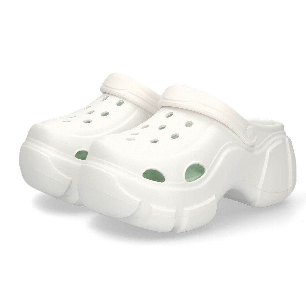 サンダル レディース おしゃれ 厚底 ヒール 黒 白 クロッグサンダル ブラック ホワイト チャンキーソール 51503 パレード Parade