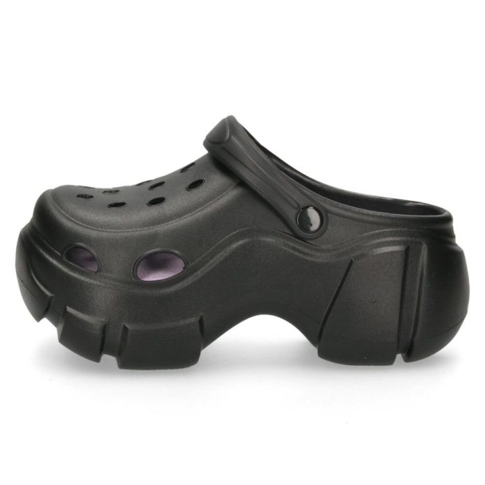 サンダル レディース おしゃれ 厚底 ヒール 黒 白 クロッグサンダル ブラック ホワイト チャンキーソール 51503 パレード Parade