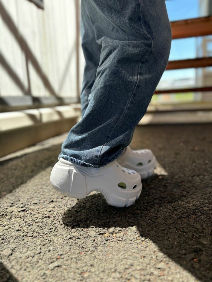 サンダル レディース おしゃれ 厚底 ヒール 黒 白 クロッグサンダル ブラック ホワイト チャンキーソール 51503 パレード Parade