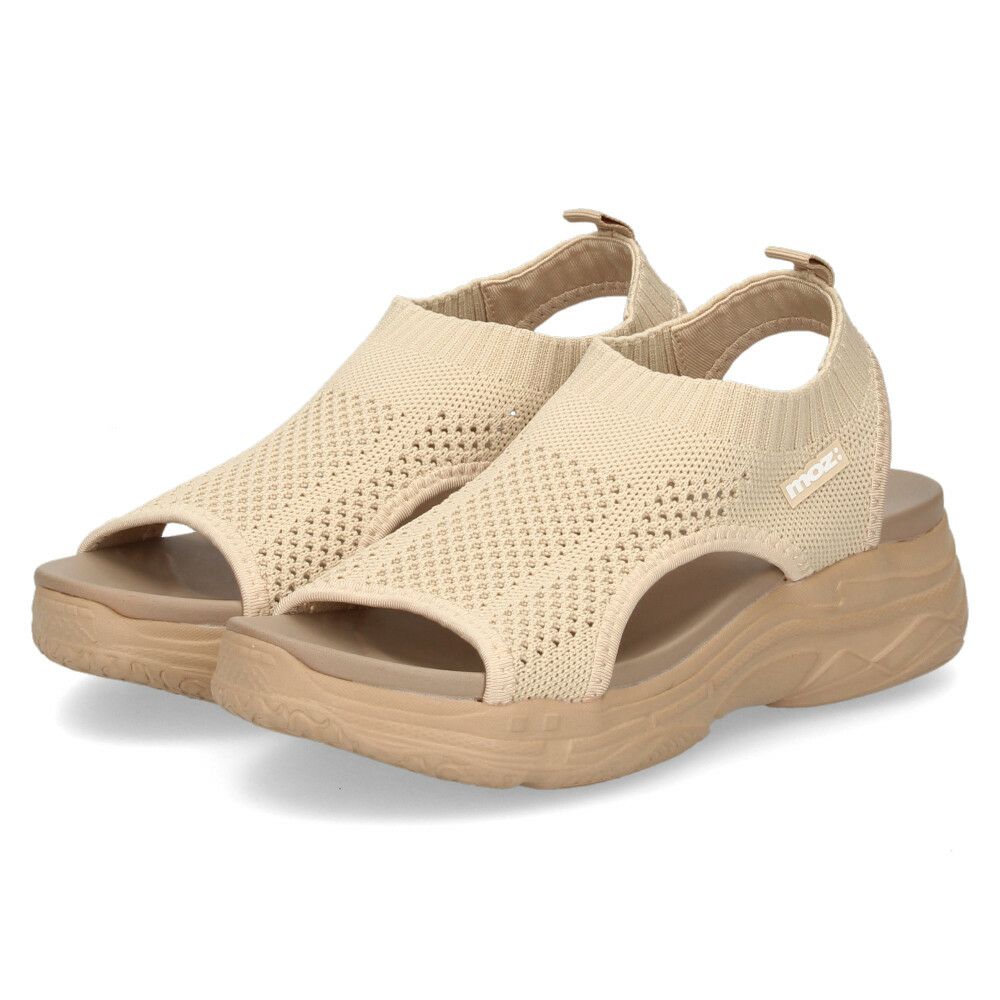 モズ サンダル レディース 厚底 51101 moz スポーツ カジュアル カバードサンダル 疲れにくい スポーティー スポサン メッシュ