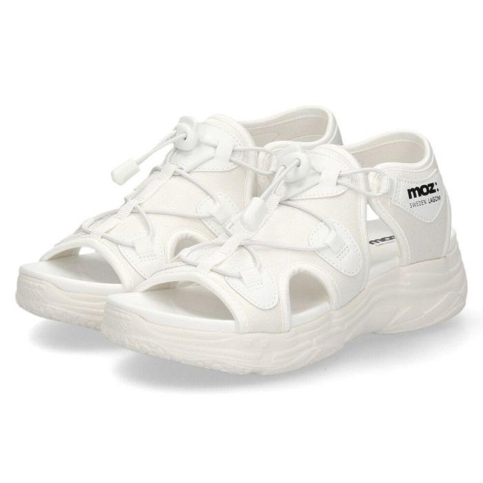モズ サンダル レディース 厚底 51102 moz カジュアル スポーツ カバード コードサンダル ゴム紐 おしゃれ 疲れにくい スポサン
