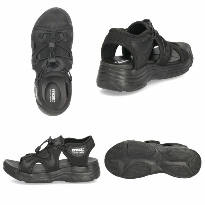 モズ サンダル レディース 厚底 51102 moz カジュアル スポーツ カバード コードサンダル ゴム紐 おしゃれ 疲れにくい スポサン