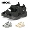 モズ サンダル レディース 厚底 51103 moz カジュアル カバードサンダル 疲れにくい スポーティー スポサン ワッフルニット 痛くなりにくい シンプル