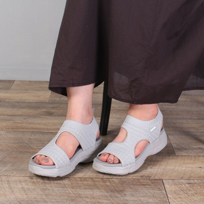 モズ サンダル レディース 厚底 51103 moz カジュアル カバードサンダル 疲れにくい スポーティー スポサン ワッフルニット 痛くなりにくい シンプル