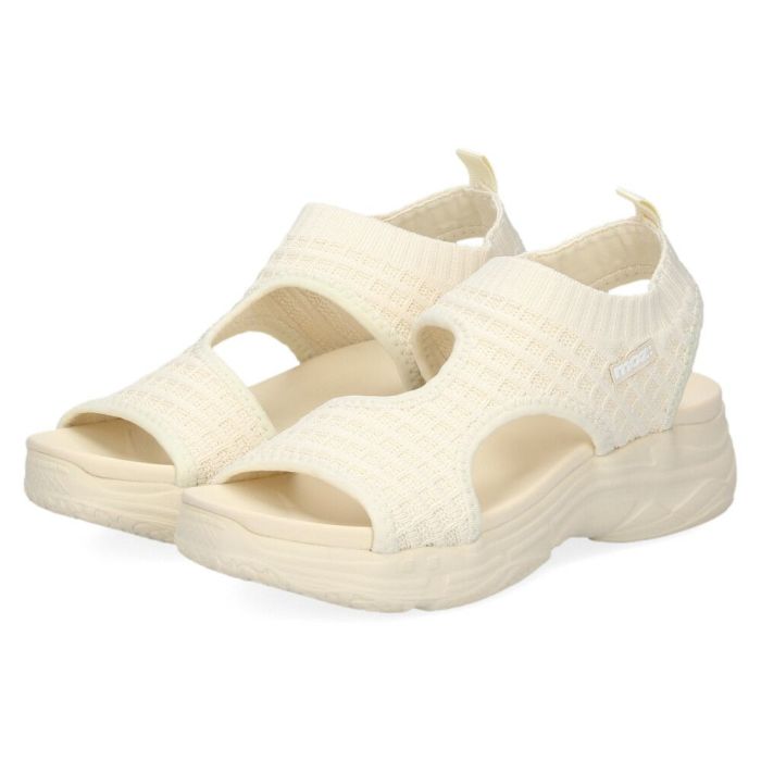 モズ サンダル レディース 厚底 51103 moz カジュアル カバードサンダル 疲れにくい スポーティー スポサン ワッフルニット 痛くなりにくい シンプル