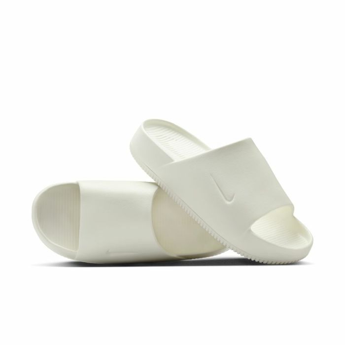 ナイキ サンダル レディース 厚底 白 スライドサンダル NIKE W CALM SLIDE カーム スライド DX4816-100 セイル スポーツサンダル ホワイト