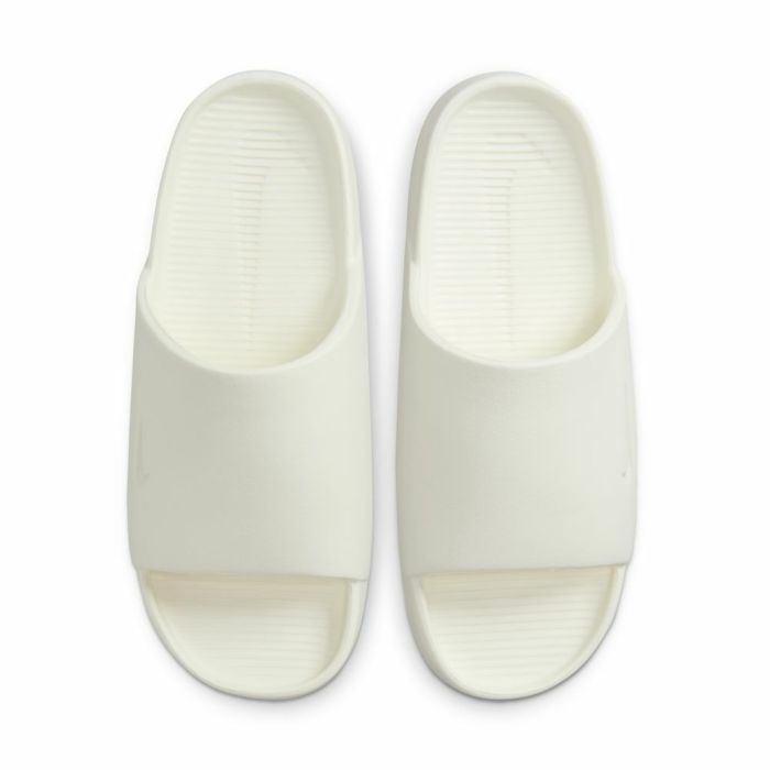 ナイキ サンダル レディース 厚底 白 スライドサンダル NIKE W CALM SLIDE カーム スライド DX4816-100 セイル スポーツサンダル ホワイト