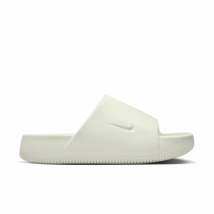 ナイキ サンダル レディース 厚底 白 スライドサンダル NIKE W CALM SLIDE カーム スライド DX4816-100 セイル スポーツサンダル ホワイト