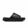 ナイキ サンダル レディース 厚底 黒 スライドサンダル NIKE W CALM SLIDE カーム スライド DX4816-001 ブラック スポーツサンダル