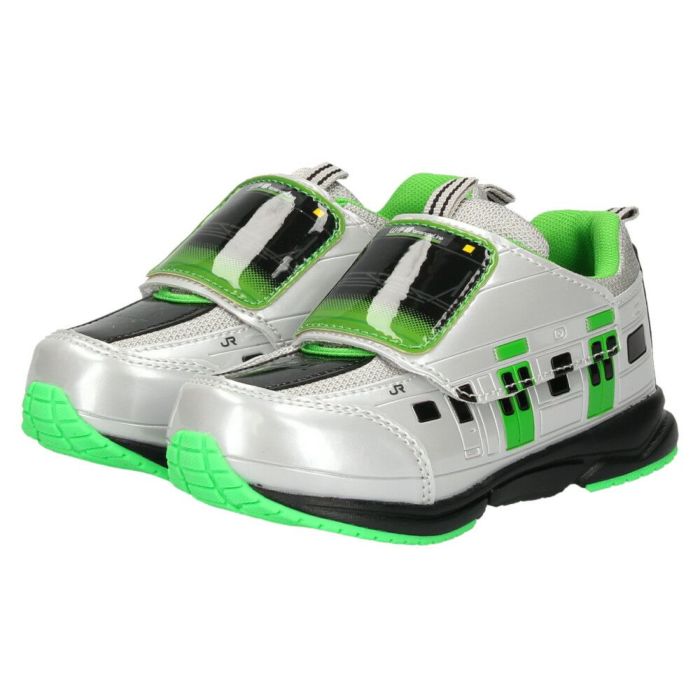 プラレール スニーカー キッズ シューズ 新幹線 電車 子供靴 ドクターイエロー はやぶさ かがやき こまち マジックテープ ベルクロ 軽量 PLARAIL 16211 16210 16257 16258 16097 16096 16077 16129