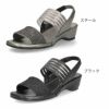 サンダル レディース 疲れない ウェッジソール ストラップ コンフォートサンダル おしゃれ ヒール 歩きやすい 履きやすい 靴 パレード 5161 Parade